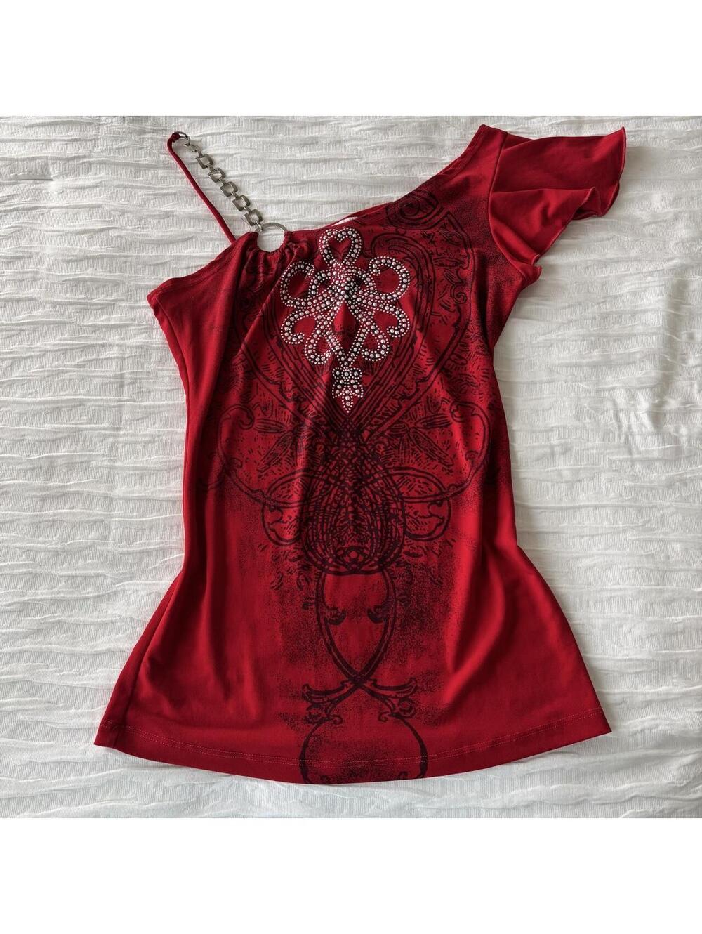 Women's Red Blous